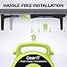 GEARit Retractable Extension Cord Reel (40ft) 12/3 AWG Gauge SJTW,3 Outlets, LED Power Indicator, 14-Amps Circuit Breaker, 180 Degrees, UL Listed for Garage Ceiling Mount Workshop, Power Tool 40 feet