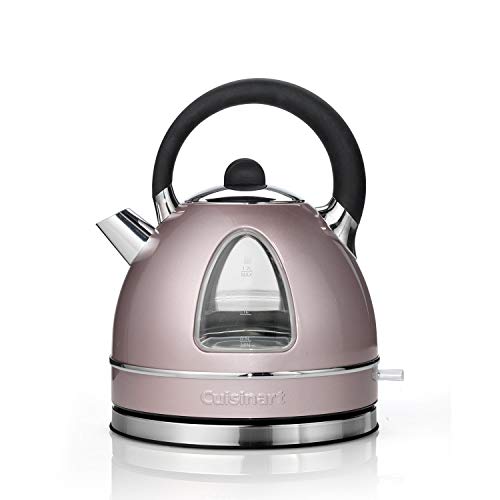 Cuisinart Traditional style Electric kettle Fast boil, cordless, quiet, easy pour Easy clean, removable limescale filter 1.7L capacity 3kW Matching toaster available Vintage Rose Cuisinart Traditional style Electric kettle Fast boil, cordless, quiet, easy pour Easy clean, removable limescale filter 1.7L capacity 3kW Matching toaster available Vintage Rose