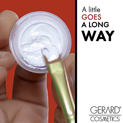 Gerard Cosmetics Clean Canvas Eye Concealer And Base - White - Smoothens Under Eye And Covers Blemishes - Extends Duration Of Eyeshadow Wear - Evens Complexion - Keeps Makeup Color True - 0.14 Oz #TOP3
