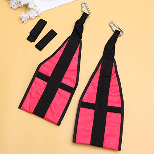 IMIKEYA Tiras Ab Pull Up Fitness Strap Sling Tiras para Pendurar para Treino Músculo Abdominal (Rosa