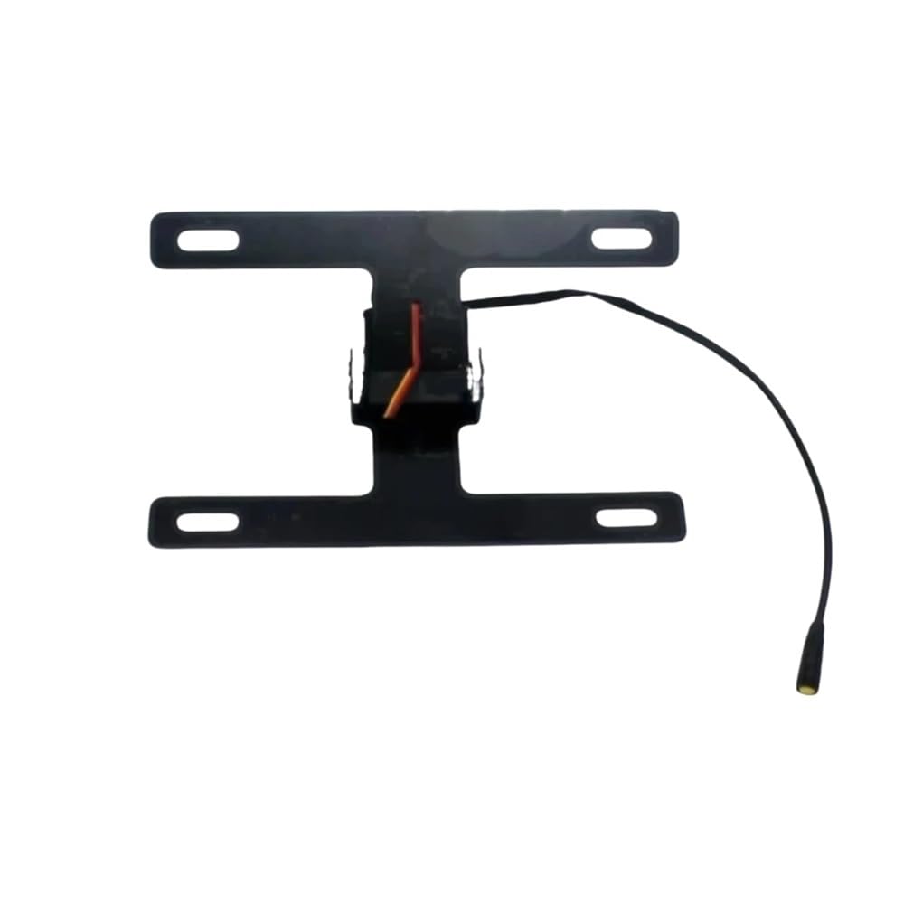 Portatarga Telaio targa pieghevole per moto per accessori neri da 144 mm a 183