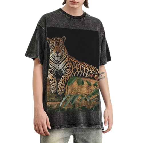 T-shirt unisexe hauts amples en coton lourd qui ne rétrécit pas au lavage