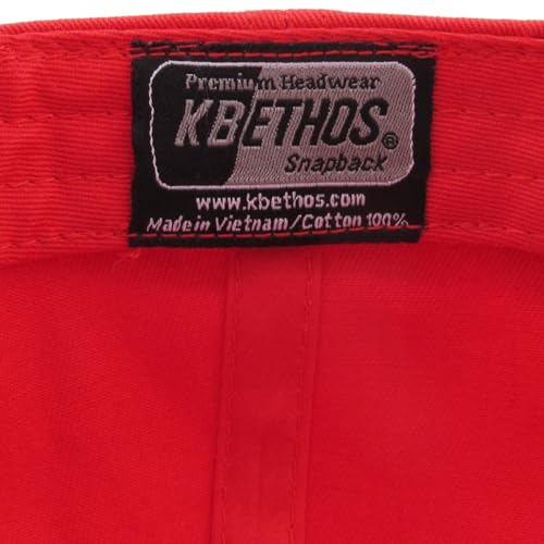 Image of KBETHOS Pro Style 5 Panel Rope Baseball Cap with Adjustable Snapback