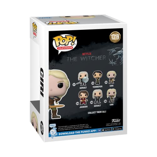 Funko POP! Television: The Witcher, Ciri with Sword, Collectable Vinyl Figure, Gift Idea, Official Merchandise - Image 3