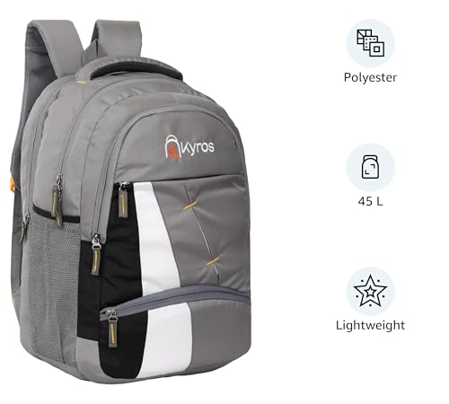 Image of KYROS 45 L Large Unisex backpacks Girls & Boys School College Bag men women Medium 45 L Laptop Backpack