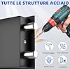 6.6L Tresor Für Zuhause, Diebstahlsicherer Elektronischer Safe Mit 2 Schlüsseln, Tresor feuerfest wasserdicht, Digitaler Sicherheitsbox Für Wertsachen Wie Geldpistolen und Bargeld #5