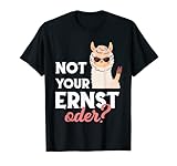 Photo Gallery not your ernst lama alpaca divertente scritta in inglese maglietta Photo Gallery not your ernst lama alpaca divertente scritta in inglese maglietta