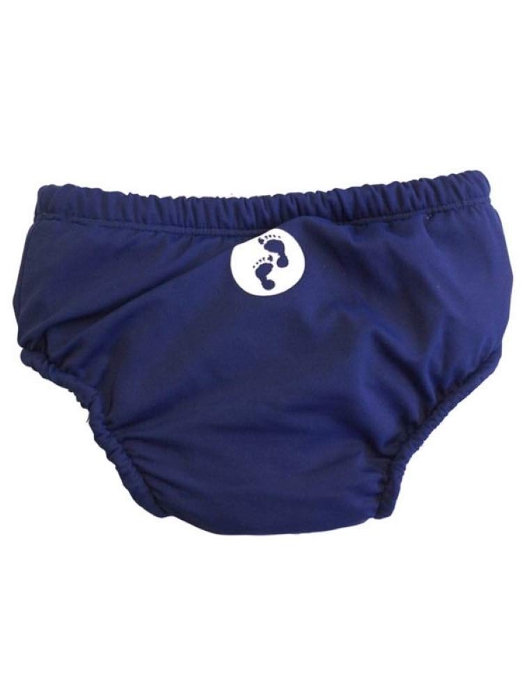 Two Bare Feet Baby Swim Nappy - Reusable Washable Nappies 0-24 Months (Medium 12-18mths, Navy)
