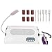 3 En 1 Maquina de Uñas, Ventilador Uñas Acrílicas, Aspirador de Uñas, Multifuncional Profesional Taladro de Uñas Eléctrico Kit 30000 Rpm con 6 Tipos de Brocas y 54W Uv Secador de Uñas Salón Hogar