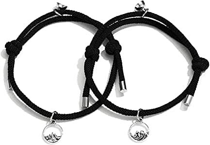ELIAUK Magnetische Pärchen-Armbänder, magnetische Schnalle Cover