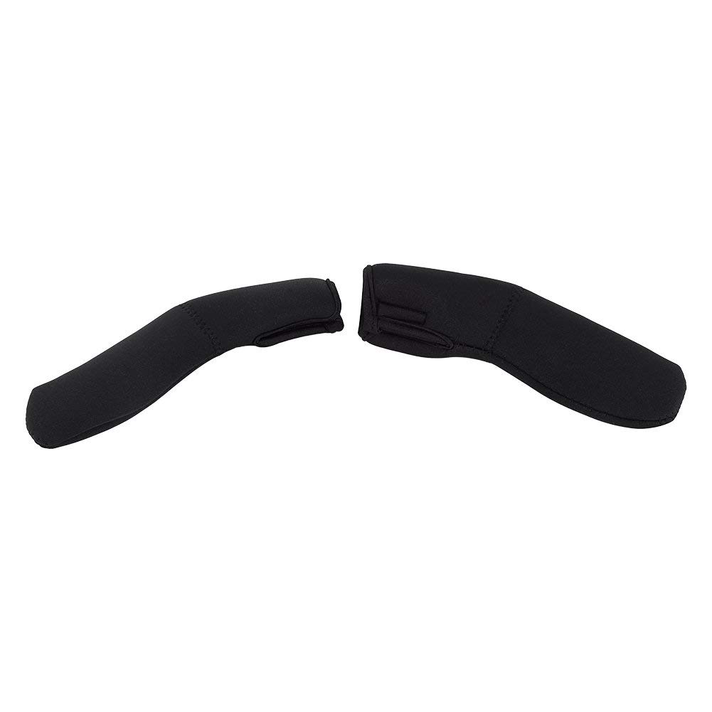 Ejoyous Funda Protectora Carro Bebe, 2 Fundas Funda Protectora Silla de Paseo para Modelos de Cochecito a Prueba de Polvo, Ajuste Universal Funda Manillar Maclaren para Cochecito de Bebé(Negro)