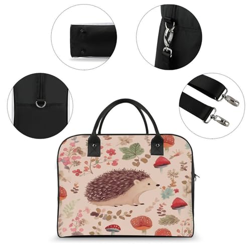 Maletín ligero para portátil unisex de nylon miniatura 6