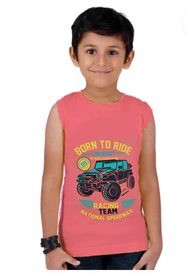 Image of Boys Chest Printed t Shirts Cotton Combo Pack of 5