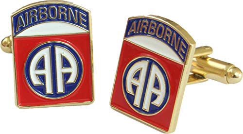 Epic Militaria Military Style Cuff Links Pair (American 82Nd Airborne) #TOP1