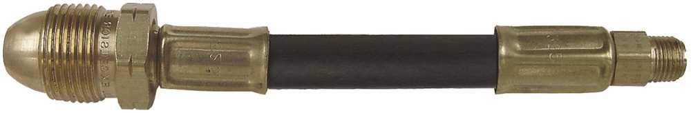 Marshall Excelsior MER403-60 High Pressure Hose, Hardnose FF POL, 1/4