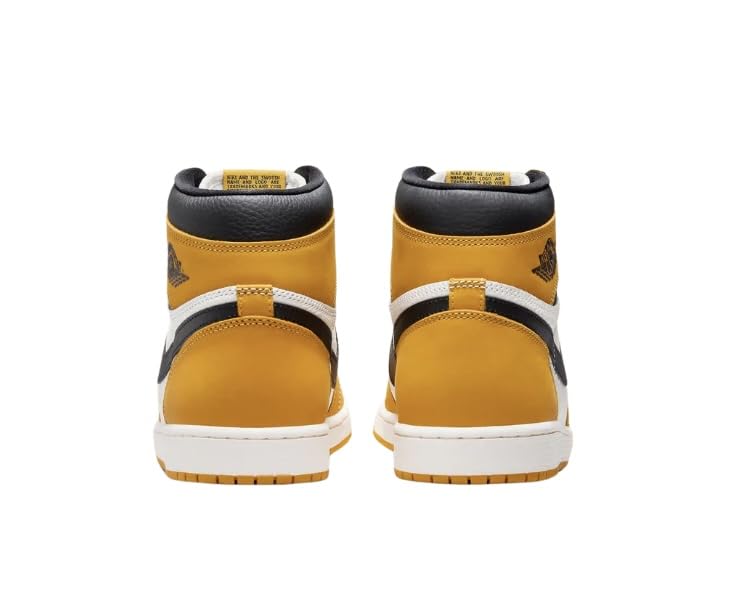 Image of NIKE Air Jordan 1 Retro High OG Yellow Ochre (DZ5485-701, Yellow Ochre /Sail /Black)