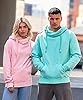 COOZO Unisex Cross Neck Hoodie - Vanilla Milkshake - S #4