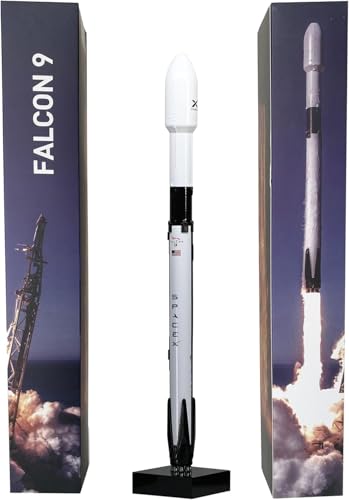 AYGITAL Space X Falcon 9 1/233 Diecast Rocket Model
