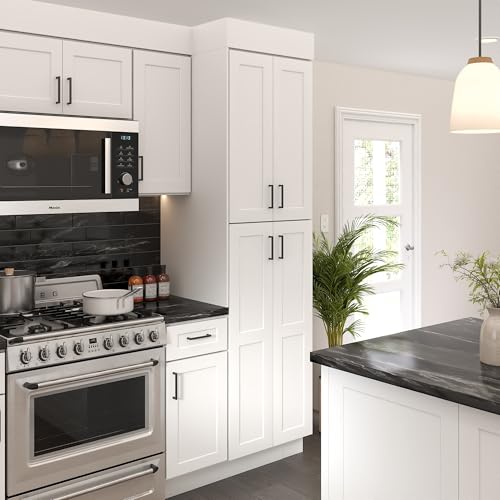 Furinno Shaker Utility Kitchen Cabinets, Storage Cabinet, Pantry Cabinet with