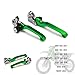 Produktbild Motorrad Bremshebel Kupplungssatz Links rechts für KX65 KX85 KX125 KX250 KX250F grün