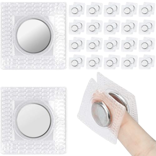 VIUWIZE 20 Piezas Imanes para Coser, Botones Magnéticos Invisibles, Botones Magnéticos de Costura, Cierres Magnéticos de Costura Ocultos para Coser Bolsos de Tela, Accesorios de Ropa