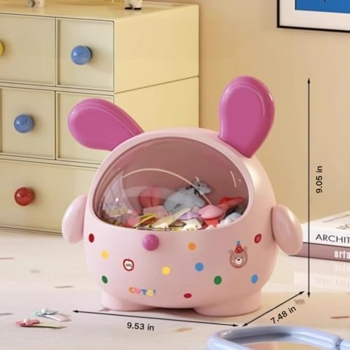 AAZQ Cute-shaped desktop organizer, multi-purpose storage box for desk, coffee table, bathroom & dining table, also works as trash bin & decor by AAZQ - Image 5