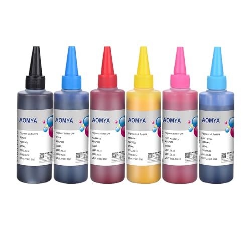 Tinta pigmentada de 100ML y 9 colores para impresoras SureColor P600 P800