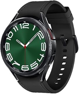 Samsung Galaxy Watch6 Classic Smartwatch, Gesundheitsfunktionen, Fitness Tracker, Schnell ladender Akku, Bluetooth, 47 mm, Schwarz, Inkl. 36 Monate Herstellergarantie [Exklusiv bei Amazon]