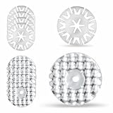 5 Sets Hitzeschutzblech Reparatursatz Auto Hitzeschutz Clips Hitzeblech Auspuff Befestigung mit Klemmscheiben Metall Klammern Reparatur Set kompatibel mit VW, kompatibel mit Audi, kompatibel mit Seat