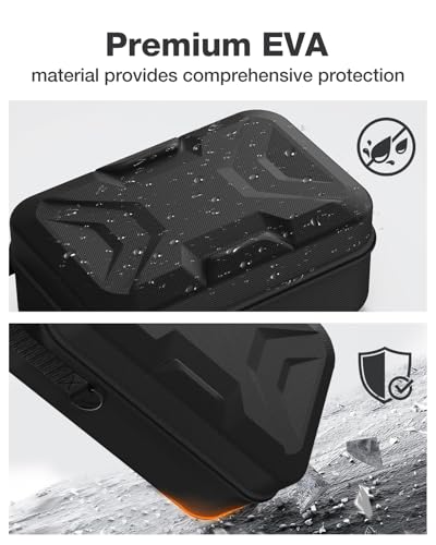 Image of HEIYING Switch 2 Carrying Case with Dedicated Accessory Slots for Switch 2 | Durable EVA Shell Travel Case, Full Protection, Storage Compartments for All Accessories, Ideal for Trips & Outings