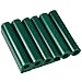 6 Pieces Carving Wax Ring Tube Green Ring Carving Wax Hole Round Wax Tubes Ring Hard Modeling Wax for Jewelry Ring Casting Mold Kit Ring Making, Different Sizes