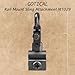 Gotical | Rail Mount Attachment MT029, Black Anodized Aircraft Grade Aluminum