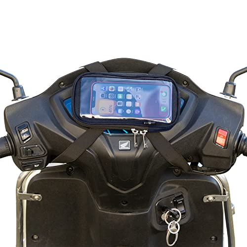 Image of NISHI Universal Mobile Holder /Stand /Mount Pouch for Scooters Scooty (Hero Xoom)