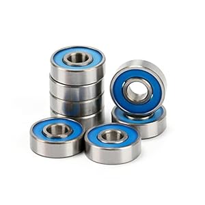 Generisch 8 Stück 608-2RS ABEC9 Keramik Kugellager