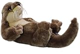 Carl Dick Otter liegend, Plüschtier, Kuscheltier ca. 22cm, 32cm mit Schwanz 1821001
