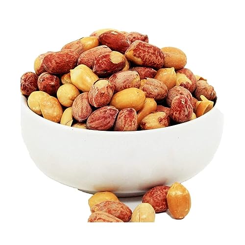 Image of Avenn Roasted Salted Peanuts Seed With Skin Can Removed (Bharuch Gujarat Special) Mungfali Dana | Namkeen | Diwali Festival Celebration | Gift Pack for Family, Friends Snack (Without Skin) (600 GM)
