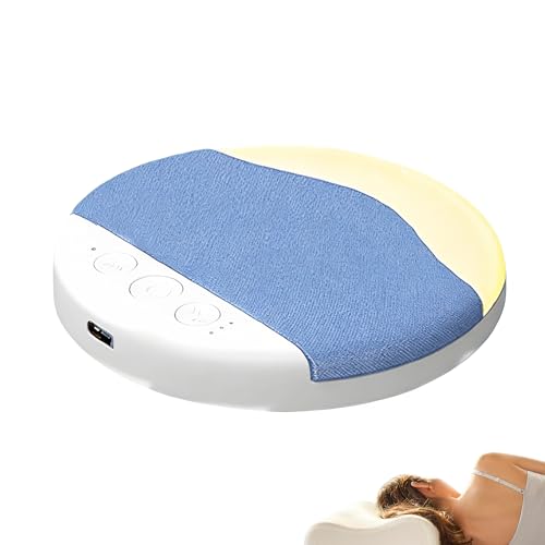 Bedtime Sound Cushion - Wireless Pillow Speaker Noise, Immersive Music Accessory with Ergonomic Design, Sleep Aid for Women, Men