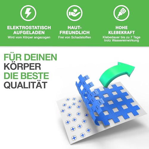 Akupunkturpflaster BACKLAxx Gittertape 140 Stück für Schmerzlinderung