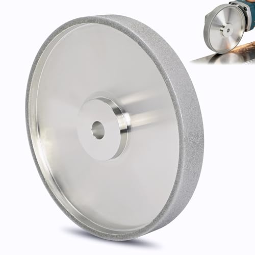 CBN Grinding Wheel 8 Inch 180 Grit 5/8 Arbor for Bench Grinder