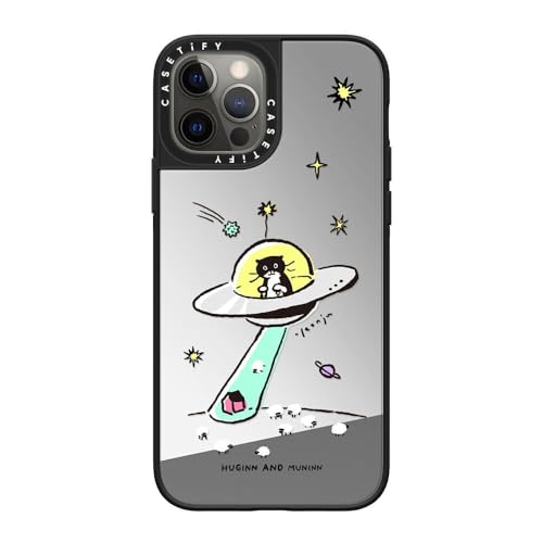 Coque miroir iPhone 12 Pro CASETiFY réfléchissante antichoc Magsafe UFO