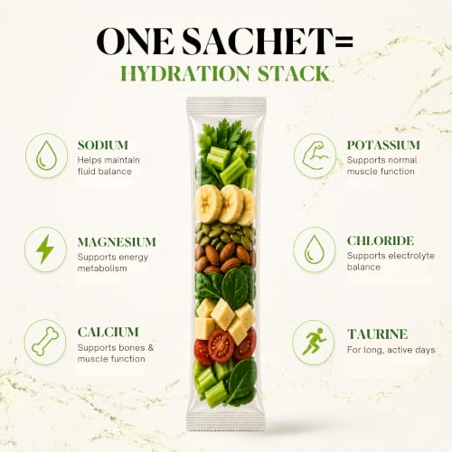 Image of AQUON Electrolyte Hydration Drink Mix, Lemon Lime, 24 Sachets