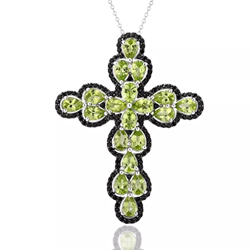 Pendentif en argent 925 et péridot pour illuminer vos tenues de soirée chic