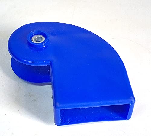 Image of Library Ladder Bottom Wheel Kit (2 Pcs) Blue