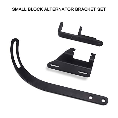 Suporte alternador de bloco pequeno KKmoon com SBC lateral do motorista SWP para Chevy 265 283 327 3