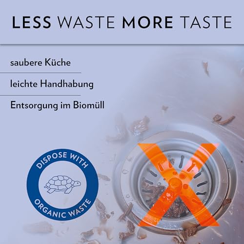 Finum 100 x 130 mm Medium Tea Filters Upto 6 Cups, Pack of 100, 60/420.21.04