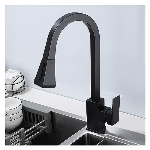 Robinet de cuisine acier inoxydable 304 design carré luxe - 5