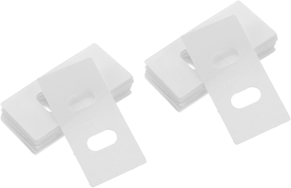 60pcs Vertical Blind Repair Tabs for Easy Replacement Self-Adhesive Fixers for Apartment Blinds Quick and Convenient