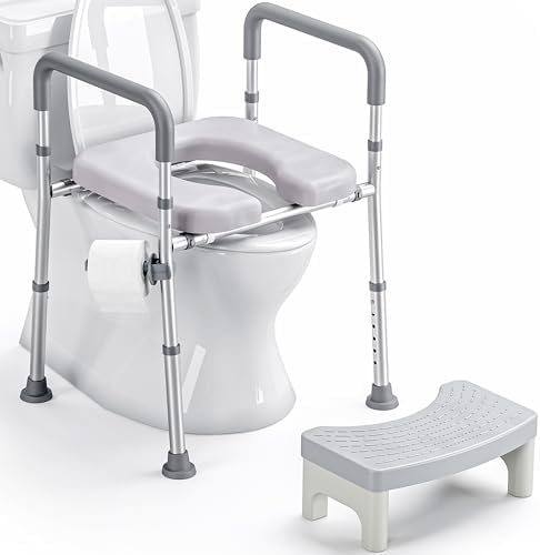 Rehausseur de Toilette LITTNEO avec Poignées-Hauteur et Largeur R...