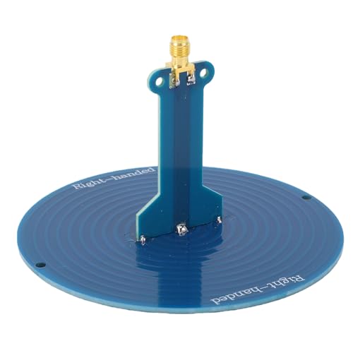 Denash Antenas UWB, Antenas de Banda Ancha de 942 MHz a 6,5 ​​GHz con Polarización Circular Izquierda, para Localización de Dirección, Análisis de Espectro, Posición de Navegación