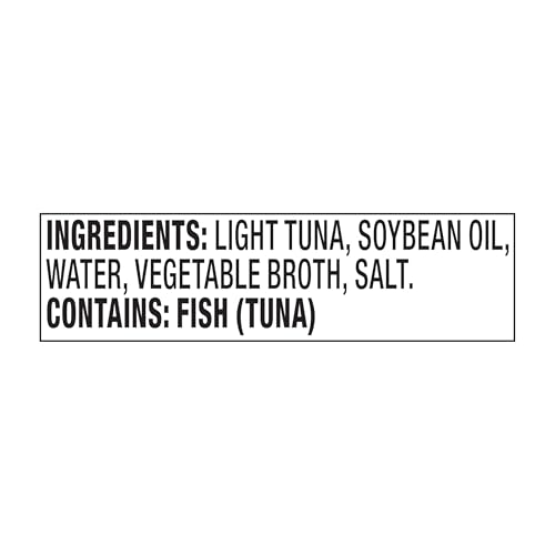 Image of StarKist Chunk Light Tuna in Oil (5 oz - 48 Pack) Wild Caught Canned Tuna, 20g Protein per Can, Shelf Stable Seafood, Gluten Free, Great for Salads and Sandwiches